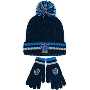 Harry Potter Beanie and Gloves Set (Unisex Blue) Harry Potter Beanie and Gloves Set (Unisex Blue)