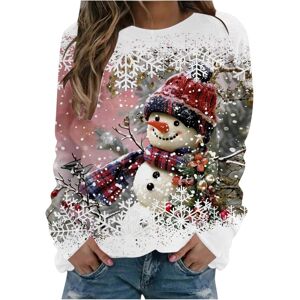 Unbranded (4XL, 008 Pink) Christmas Sweatshirts for Women Xmas Holiday Long Sleeve Tops Cr Unbranded (4XL, 008 Pink) Christmas Sweatshirts for Women Xmas Holiday Long Sleeve Tops Cr