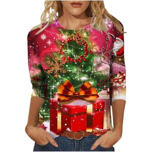 Unbranded (XXL, 012 Red) Christmas Sweatshirts for Womens Christmas Jumpers Ladies Tops No Unbranded (XXL, 012 Red) Christmas Sweatshirts for Womens Christmas Jumpers Ladies Tops No
