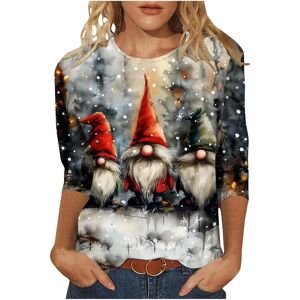 Unbranded (XXL, 008 Multicolor) Christmas Jumpers for Women Xmas Sweatshirts Crewneck 3/4 Unbranded (XXL, 008 Multicolor) Christmas Jumpers for Women Xmas Sweatshirts Crewneck 3/4