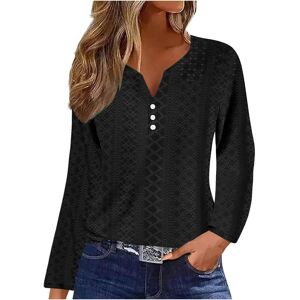 Unbranded (16, 001* Black) Women Tops Causal Breathable V Neck Long Sleeve Blouses Elegant Unbranded (16, 001* Black) Women Tops Causal Breathable V Neck Long Sleeve Blouses Elegant