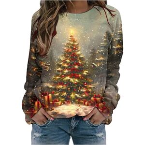 Unbranded (XL, 032* Multicolor) Christmas Sweatshirts for Womens Casual Pullover Tops Crew Unbranded (XL, 032* Multicolor) Christmas Sweatshirts for Womens Casual Pullover Tops Crew