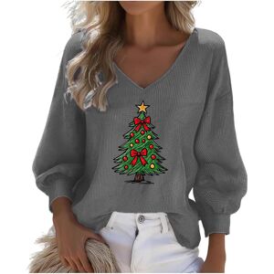 Unbranded (4XL, 001* Gray) Christmas Sweatshirts for Womens Waffle Long Sleeve Tshirts V N Unbranded (4XL, 001* Gray) Christmas Sweatshirts for Womens Waffle Long Sleeve Tshirts V N