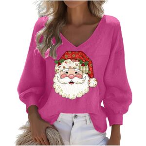 Unbranded (3XL, 005* Hot Pink) Christmas Sweatshirts for Womens Waffle Long Sleeve Tshirts Unbranded (3XL, 005* Hot Pink) Christmas Sweatshirts for Womens Waffle Long Sleeve Tshirts
