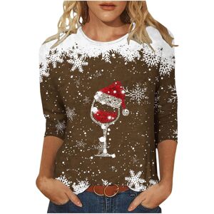Unbranded (M, 004 Khaki) Christmas Jumpers for Women Merry Christmas Sweatshirts Crewneck Unbranded (M, 004 Khaki) Christmas Jumpers for Women Merry Christmas Sweatshirts Crewneck
