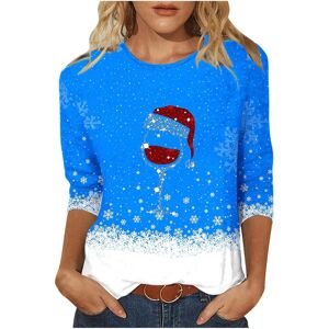 Unbranded (XXL, 001 Blue) Christmas Jumpers for Women Merry Christmas Sweatshirts Crewneck Unbranded (XXL, 001 Blue) Christmas Jumpers for Women Merry Christmas Sweatshirts Crewneck