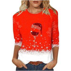 Unbranded (XXL, 001 Red) Christmas Jumpers for Women Merry Christmas Sweatshirts Crewneck Unbranded (XXL, 001 Red) Christmas Jumpers for Women Merry Christmas Sweatshirts Crewneck