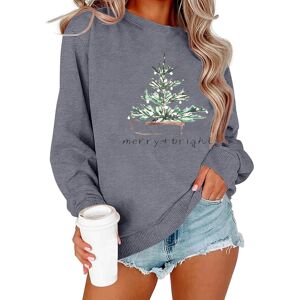 Unbranded (M, 005* Gray) Womens Christmas Sweatshirts Christmas Tree Graphic Long Sleeve S Unbranded (M, 005* Gray) Womens Christmas Sweatshirts Christmas Tree Graphic Long Sleeve S