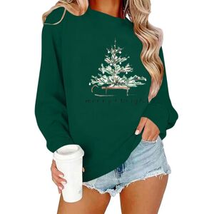 Unbranded (M, 005* Green) Womens Christmas Sweatshirts Christmas Tree Graphic Long Sleeve Unbranded (M, 005* Green) Womens Christmas Sweatshirts Christmas Tree Graphic Long Sleeve