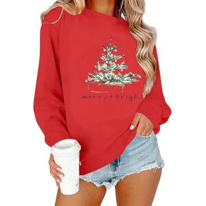 Unbranded (M, 005* Red) Womens Christmas Sweatshirts Christmas Tree Graphic Long Sleeve Sh Unbranded (M, 005* Red) Womens Christmas Sweatshirts Christmas Tree Graphic Long Sleeve Sh