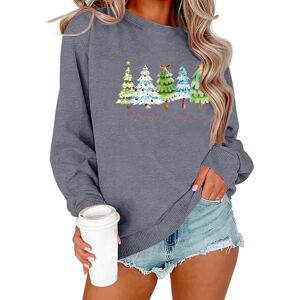 Unbranded (XL, 002* Gray) Womens Christmas Sweatshirts Christmas Tree Graphic Long Sleeve Unbranded (XL, 002* Gray) Womens Christmas Sweatshirts Christmas Tree Graphic Long Sleeve