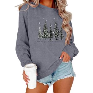 Unbranded (XS, 001* Gray) Womens Christmas Sweatshirts Christmas Tree Graphic Long Sleeve Unbranded (XS, 001* Gray) Womens Christmas Sweatshirts Christmas Tree Graphic Long Sleeve