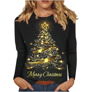 Unbranded (3XL, 031* Yellow) Christmas Long Sleeve Tops Womens Christmas Sweatshirts Crewn Unbranded (3XL, 031* Yellow) Christmas Long Sleeve Tops Womens Christmas Sweatshirts Crewn