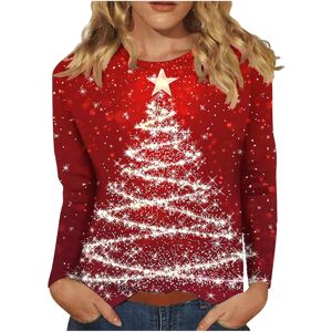 Unbranded (5XL, 007* Red) Christmas Long Sleeve Tops Womens Christmas Sweatshirts Crewneck Unbranded (5XL, 007* Red) Christmas Long Sleeve Tops Womens Christmas Sweatshirts Crewneck