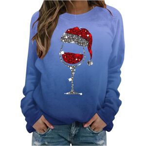Unbranded (3XL, 003 Blue) Christmas Jumpers for Women Xmas Holiday Long Sleeve Tops Crewne Unbranded (3XL, 003 Blue) Christmas Jumpers for Women Xmas Holiday Long Sleeve Tops Crewne