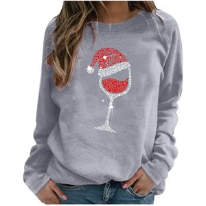 Unbranded (M, 006 Gray) Christmas Jumpers for Women Xmas Holiday Long Sleeve Tops Crewneck Unbranded (M, 006 Gray) Christmas Jumpers for Women Xmas Holiday Long Sleeve Tops Crewneck