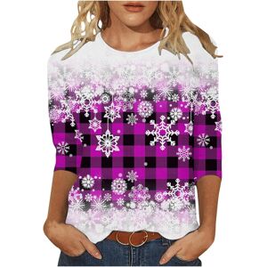 Unbranded (L, 002 Purple) Christmas Sweatshirts for Women Merry Christmas Novelty Funny Gr Unbranded (L, 002 Purple) Christmas Sweatshirts for Women Merry Christmas Novelty Funny Gr