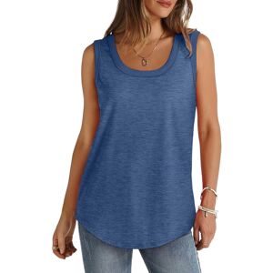 Unbranded (20, 002* Blue) Vest Tops Women UK Women's Tank Tops Summer Plain Sleeveless Cam Unbranded (20, 002* Blue) Vest Tops Women UK Women's Tank Tops Summer Plain Sleeveless Cam