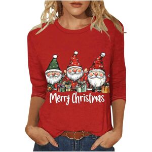 Unbranded (3XL, 008 Red) Christmas Jumpers for Womens UK Christmas Ladies Tops Xmas Tree R Unbranded (3XL, 008 Red) Christmas Jumpers for Womens UK Christmas Ladies Tops Xmas Tree R