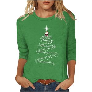 Unbranded (3XL, 013 Green) Christmas Jumpers for Womens UK Christmas Ladies Tops Xmas Tree Unbranded (3XL, 013 Green) Christmas Jumpers for Womens UK Christmas Ladies Tops Xmas Tree
