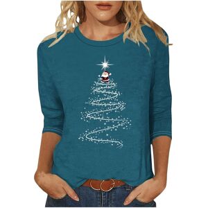 Unbranded (3XL, 013 Blue) Christmas Jumpers for Womens UK Christmas Ladies Tops Xmas Tree Unbranded (3XL, 013 Blue) Christmas Jumpers for Womens UK Christmas Ladies Tops Xmas Tree