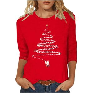 Unbranded (M, 016 Red) Christmas Jumpers for Womens UK Christmas Ladies Tops Xmas Tree Red Unbranded (M, 016 Red) Christmas Jumpers for Womens UK Christmas Ladies Tops Xmas Tree Red