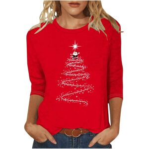 Unbranded (S, 013 Red) Christmas Jumpers for Womens UK Christmas Ladies Tops Xmas Tree Red Unbranded (S, 013 Red) Christmas Jumpers for Womens UK Christmas Ladies Tops Xmas Tree Red