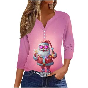 Unbranded (S, 035* Multicolor) Christmas Shirts for Womens 3/4 Sleeve Christmas T-Shirts V Unbranded (S, 035* Multicolor) Christmas Shirts for Womens 3/4 Sleeve Christmas T-Shirts V