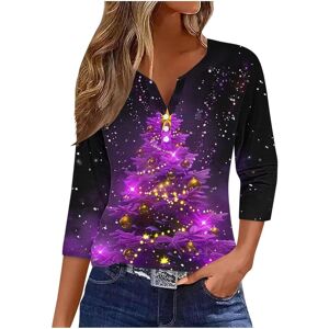 Unbranded (XXL, 019* Multicolor) Christmas Shirts for Womens 3/4 Sleeve Christmas T-Shirts Unbranded (XXL, 019* Multicolor) Christmas Shirts for Womens 3/4 Sleeve Christmas T-Shirts
