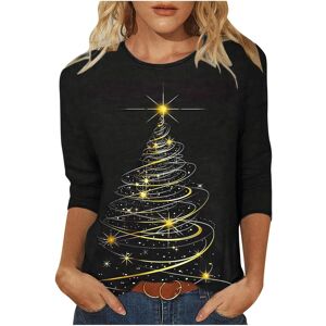 Unbranded (L, 002 Black) Christmas Jumpers for Women Merry Christmas Sweatshirts Novelty F Unbranded (L, 002 Black) Christmas Jumpers for Women Merry Christmas Sweatshirts Novelty F