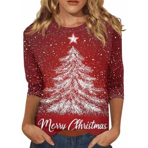 Unbranded (XXL, 016 Red) Christmas Jumpers for Women Merry Christmas Sweatshirts Novelty F Unbranded (XXL, 016 Red) Christmas Jumpers for Women Merry Christmas Sweatshirts Novelty F