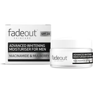 Unbranded FadeOut Advance Moisturizer Cream For Men SPF 20 with Niacinamide & Mulberry 50m Unbranded FadeOut Advance Moisturizer Cream For Men SPF 20 with Niacinamide & Mulberry 50m