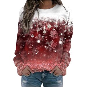Unbranded (3XL, 001* Red) Christmas Sweatshirts for Women Funny Christmas Tree Snowflake G Unbranded (3XL, 001* Red) Christmas Sweatshirts for Women Funny Christmas Tree Snowflake G