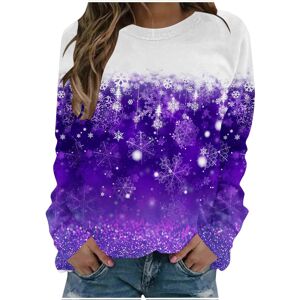 Unbranded (3XL, 002* Purple) Christmas Sweatshirts for Women Funny Christmas Tree Snowflak Unbranded (3XL, 002* Purple) Christmas Sweatshirts for Women Funny Christmas Tree Snowflak