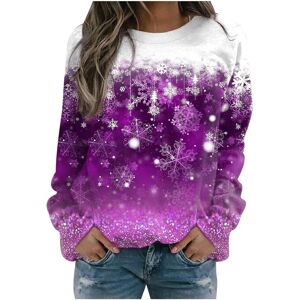 Unbranded (4XL, 001* Purple) Christmas Sweatshirts for Women Funny Christmas Tree Snowflak Unbranded (4XL, 001* Purple) Christmas Sweatshirts for Women Funny Christmas Tree Snowflak