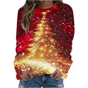 Unbranded (M, 012* Red) Christmas Sweatshirts for Women Funny Christmas Tree Snowflake Gra Unbranded (M, 012* Red) Christmas Sweatshirts for Women Funny Christmas Tree Snowflake Gra