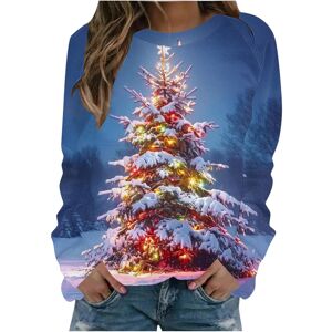 Unbranded (XXL, 007* Red) Christmas Sweatshirts for Women Funny Christmas Tree Snowflake G Unbranded (XXL, 007* Red) Christmas Sweatshirts for Women Funny Christmas Tree Snowflake G