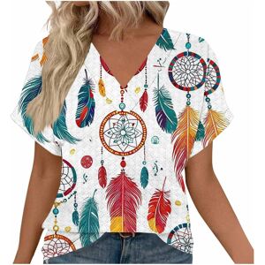 Unbranded (XXL, 013* Red) Summer Tops for Women 2025 Trendy Boho Floral Print Tunic Shirts Unbranded (XXL, 013* Red) Summer Tops for Women 2025 Trendy Boho Floral Print Tunic Shirts