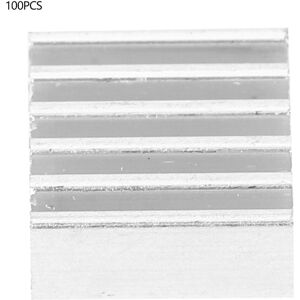 Unbranded 100pcs 9x4x9mm Aluminum Heat Sink Radiator with Unbranded 100pcs 9x4x9mm Aluminum Heat Sink Radiator with