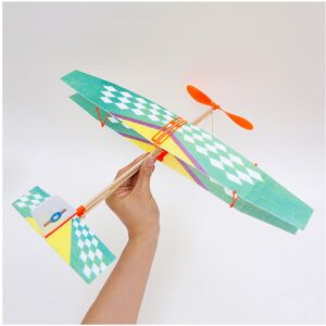 Unbranded Band Powered Rubber Biplane Model Toy For Kids Gift Aviation Enthusiasts Unbranded Band Powered Rubber Biplane Model Toy For Kids Gift Aviation Enthusiasts