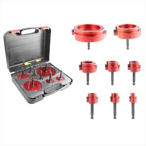 Unbranded 8Pcs Pvc Pipe Reamer Kit Pipe Fitting Tool 1/2In to 4In Aluminum Head Unbranded 8Pcs Pvc Pipe Reamer Kit Pipe Fitting Tool 1/2In to 4In Aluminum Head