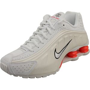 Nike Shox R4 Womens Fashion Trainers in White Phantom - 7 UK Nike Shox R4 Womens Fashion Trainers in White Phantom - 7 UK