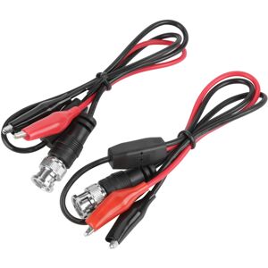 Unbranded 2Pcs Oscilloscope Test Probe Lead Cable BNC Male Unbranded 2Pcs Oscilloscope Test Probe Lead Cable BNC Male