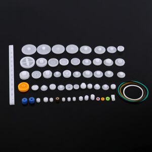 Unbranded Plastic Gears Pulley Belt Worm Kits Crown Gear Set Unbranded Plastic Gears Pulley Belt Worm Kits Crown Gear Set