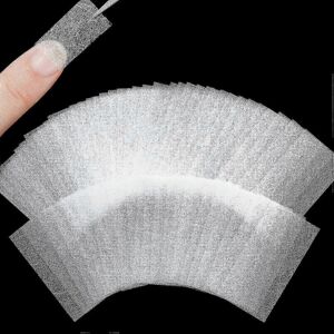Unbranded 240Pcs Fiberglass Silk Nail Extensions Non-woven Gel Nail Tips for Nail Care Unbranded 240Pcs Fiberglass Silk Nail Extensions Non-woven Gel Nail Tips for Nail Care