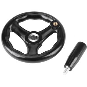 Unbranded 1PC 12*125mm Black Round 3 Spoke Hand Wheel for Unbranded 1PC 12*125mm Black Round 3 Spoke Hand Wheel for