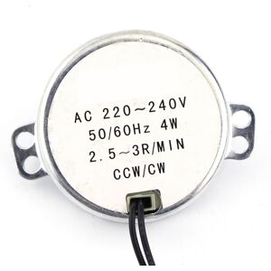 Unbranded 1pc 220-240V AC Synchronous Motor Geared Motor 4W Unbranded 1pc 220-240V AC Synchronous Motor Geared Motor 4W