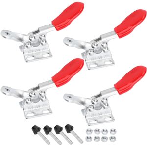 Unbranded 4Pcs Toggle Fixture Galvanized Iron Quick Release Unbranded 4Pcs Toggle Fixture Galvanized Iron Quick Release