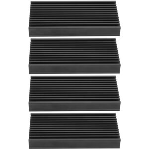 Unbranded 4Pcs Q50x12.7x100 Aluminum Heat Sink Cooler Chip Unbranded 4Pcs Q50x12.7x100 Aluminum Heat Sink Cooler Chip