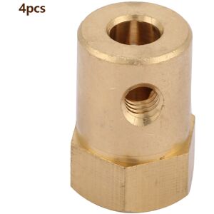 Unbranded 4pcs Brass Extended Shaft Hex Coupling Coupler Unbranded 4pcs Brass Extended Shaft Hex Coupling Coupler